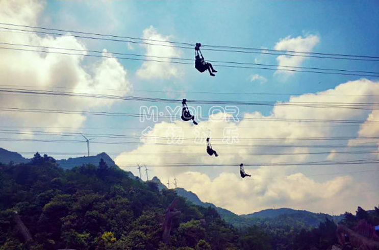 戶外滑索 景區(qū)滑索安裝 新鄉(xiāng)市名揚游樂設(shè)備供應